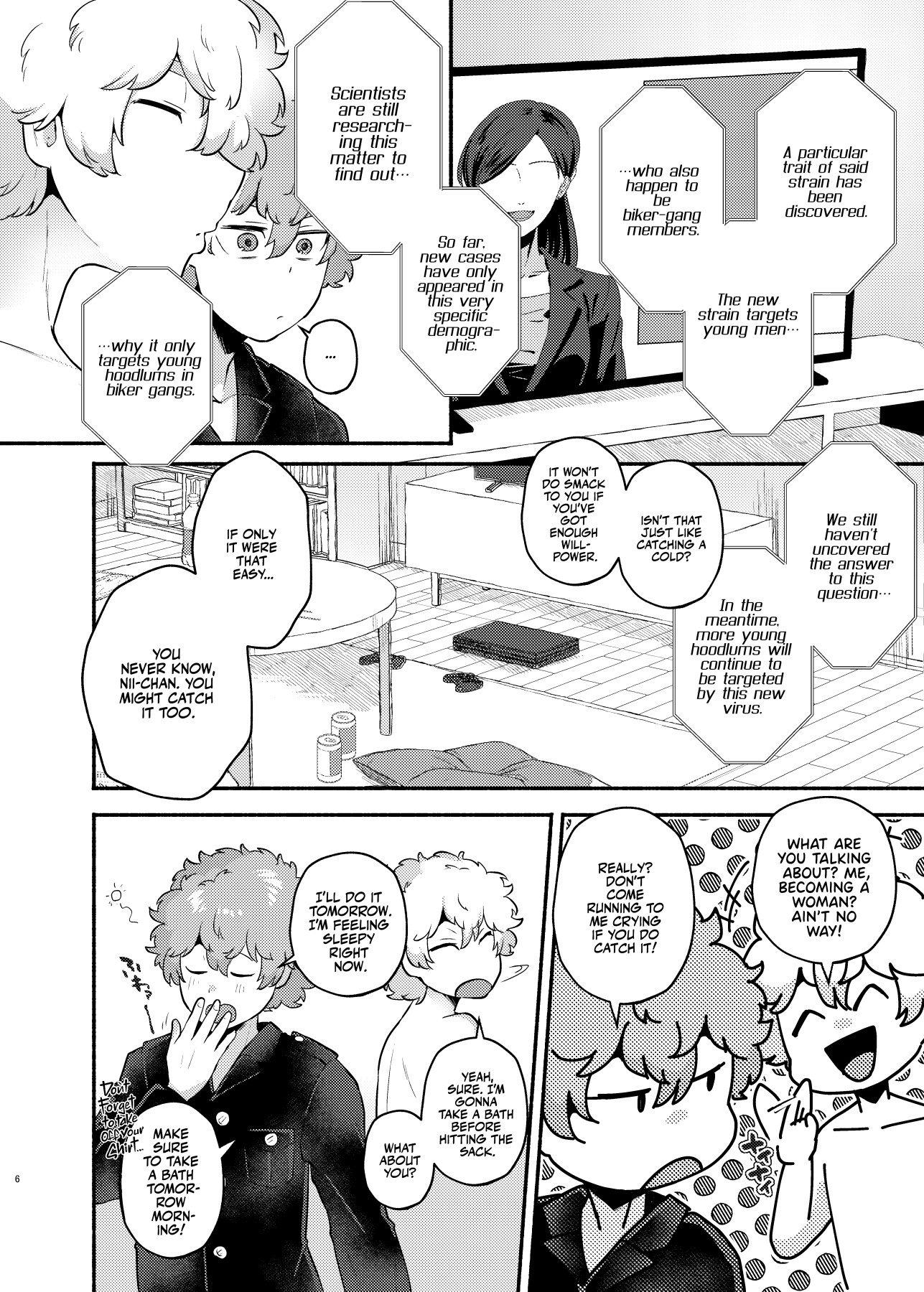 Hentai Manga Comic-My Lil Bro is now My Lil Sis?!-Read-4